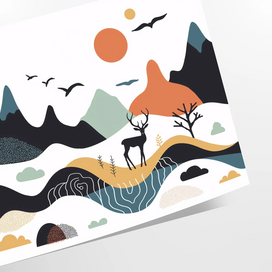 elegance Geometric Minimal Art 21 poster gray green hues sophisticated wall unique gift print modern touch space sizes A4 cm A0 surroundings today